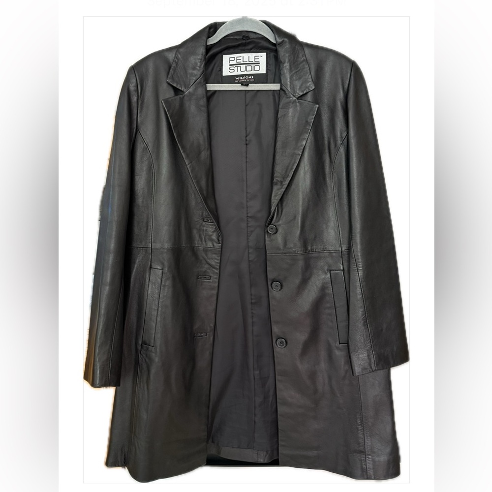 Pelle Studio Wilson’s Black Leather Jacket